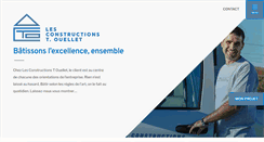 Desktop Screenshot of constructionstouellet.com