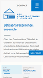 Mobile Screenshot of constructionstouellet.com